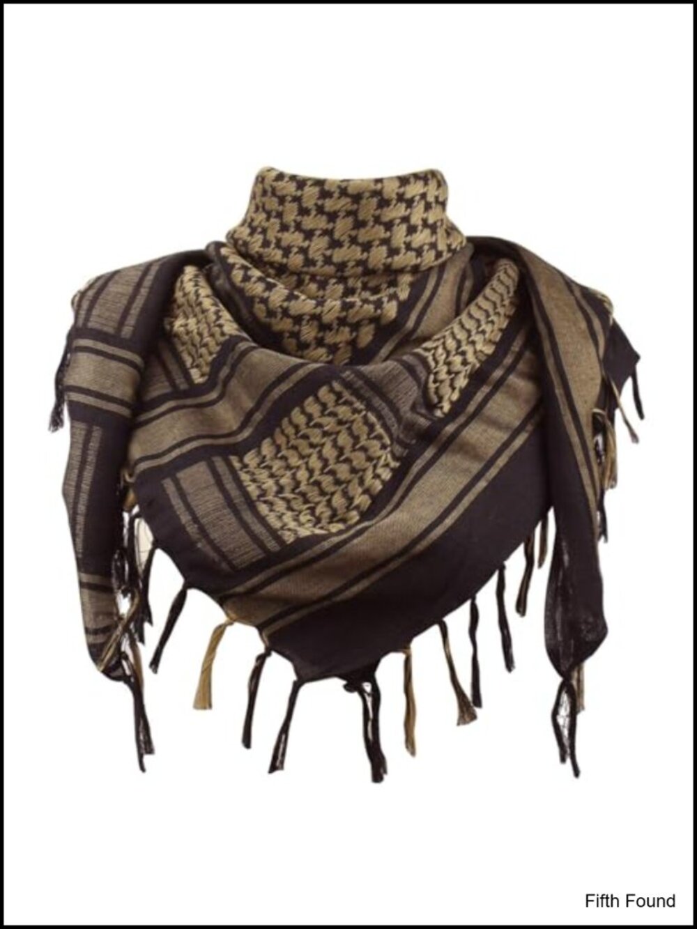 Cotton Shemagh Keffiyeh Desert Scarf Tactical Neck Wrap